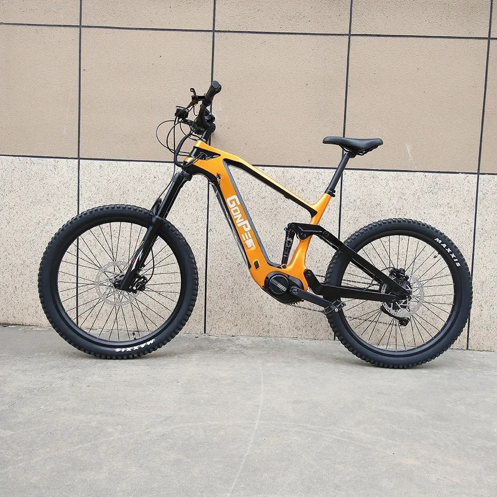 BAFANG M620 Full Suspension Bi - Carbon Bike Frame recension och pris