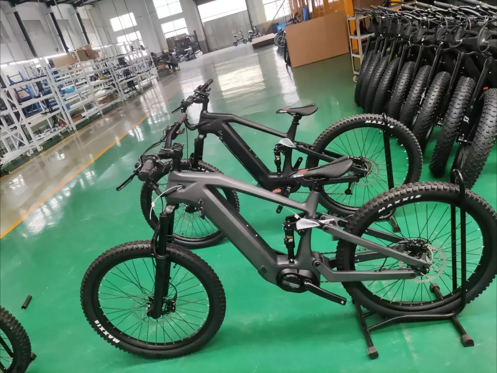 BAFANG M620 Full Suspension Bi - Carbon Bike Frame recension och pris