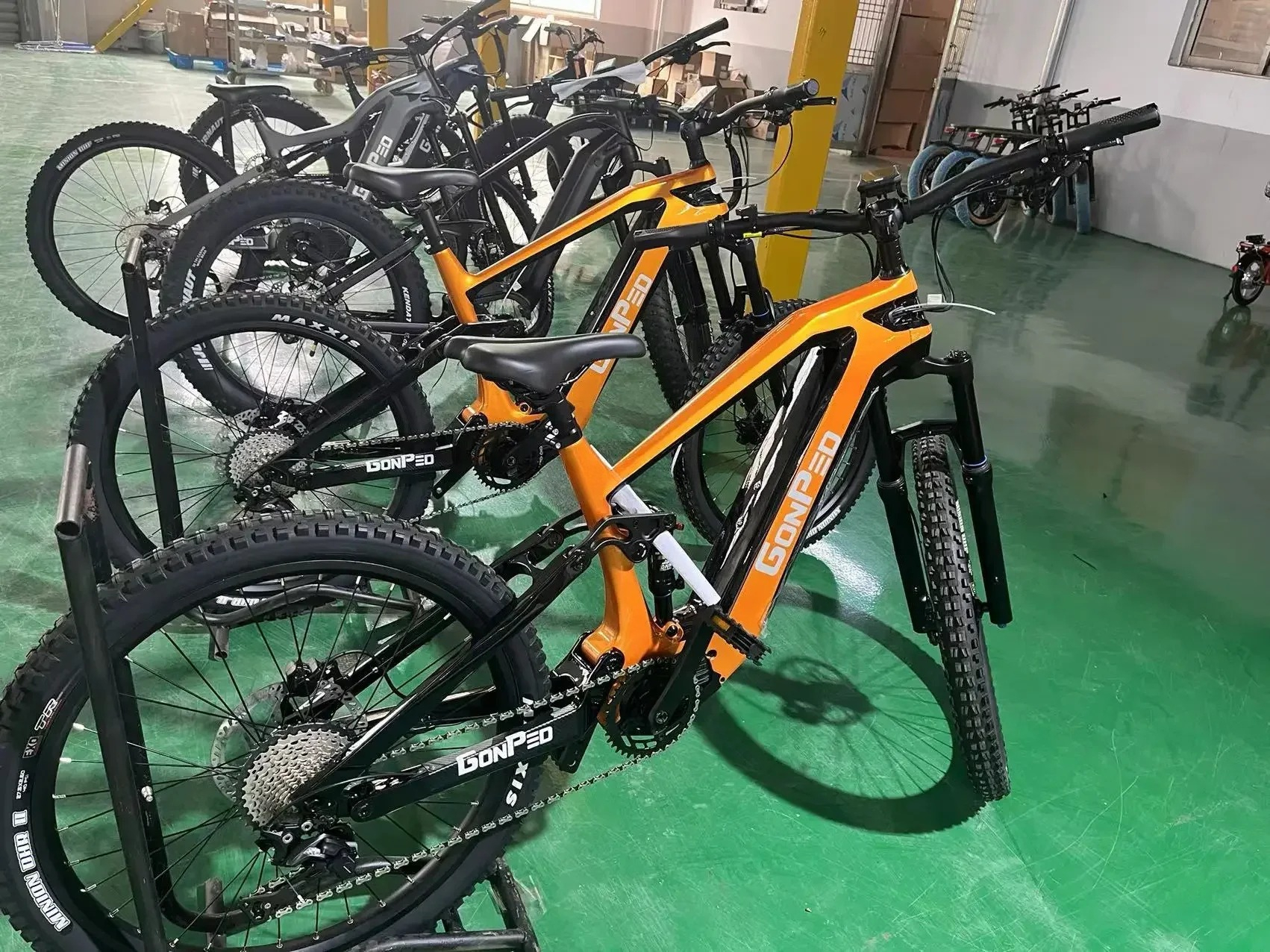 BAFANG M620 Full Suspension Bi - Carbon Bike Frame recension och pris