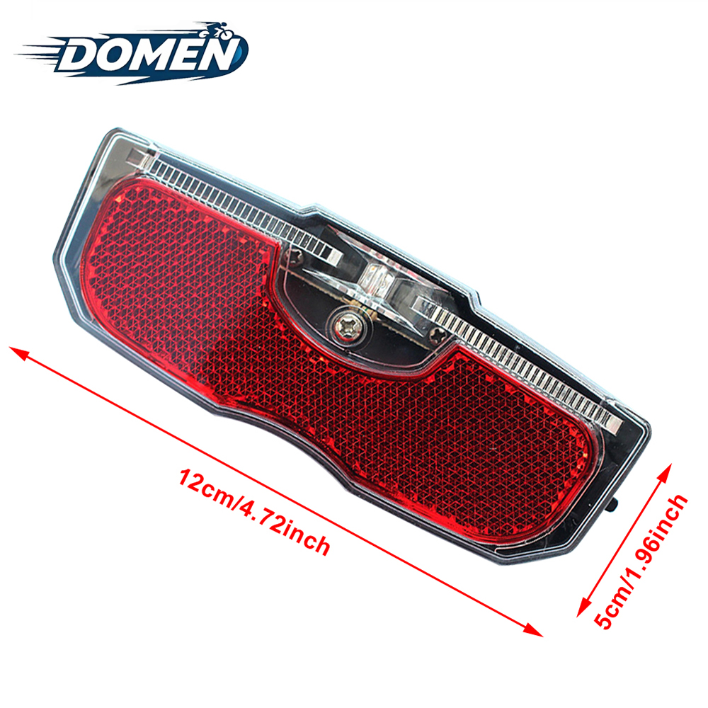 DOMEN Bike Rear Reflector Tail - Bike Dynamo Light recension och pris