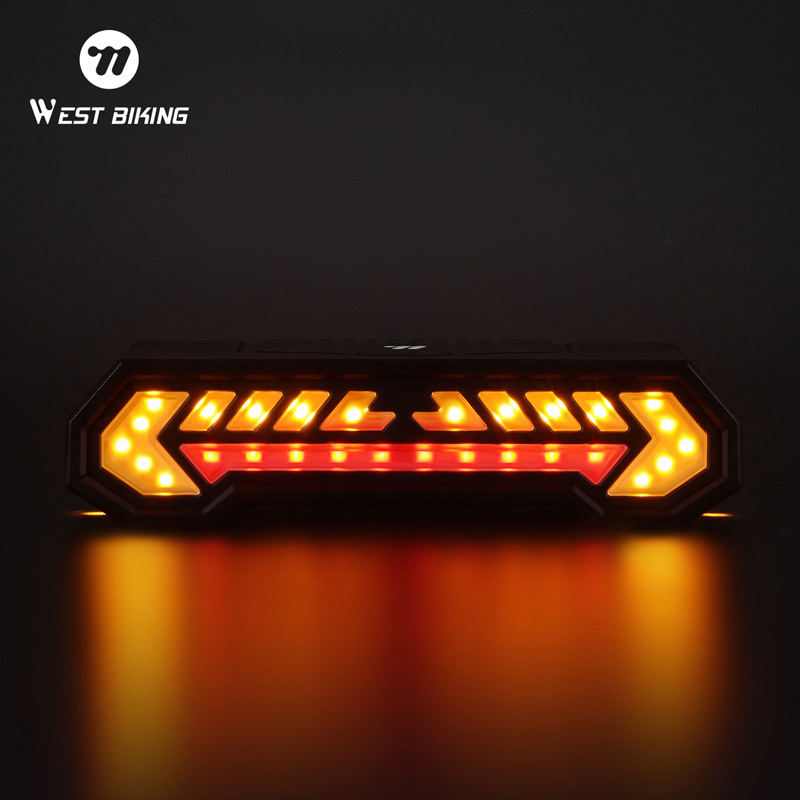 WEST BIKING Bicycle Turn Signa - Bike Dynamo Light recension och pris