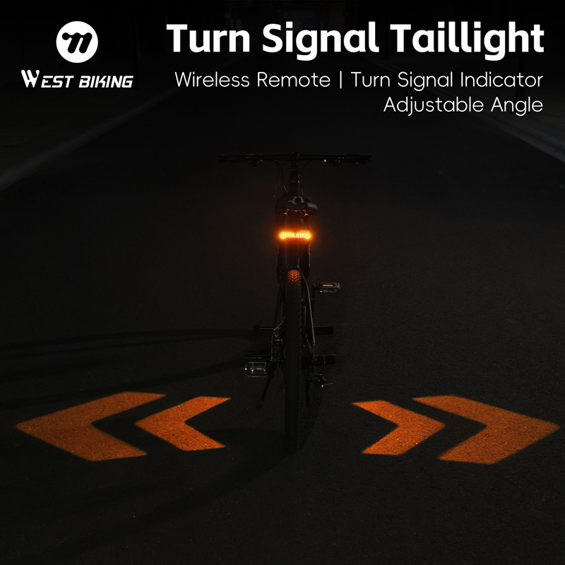 WEST BIKING Bicycle Turn Signa - Bike Dynamo Light recension och pris