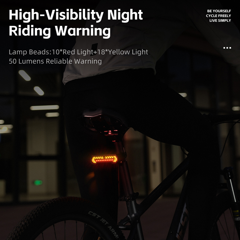 WEST BIKING Bicycle Turn Signa - Bike Dynamo Light recension och pris