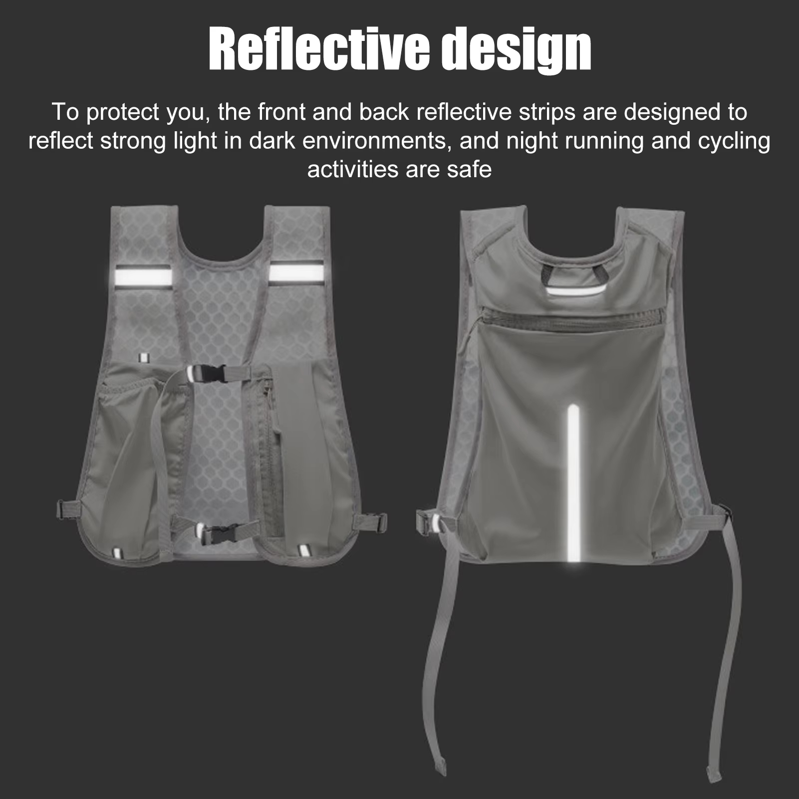 Cycling Running Hydrating Vest - Cycling Gear Organizer Bag recension och pris