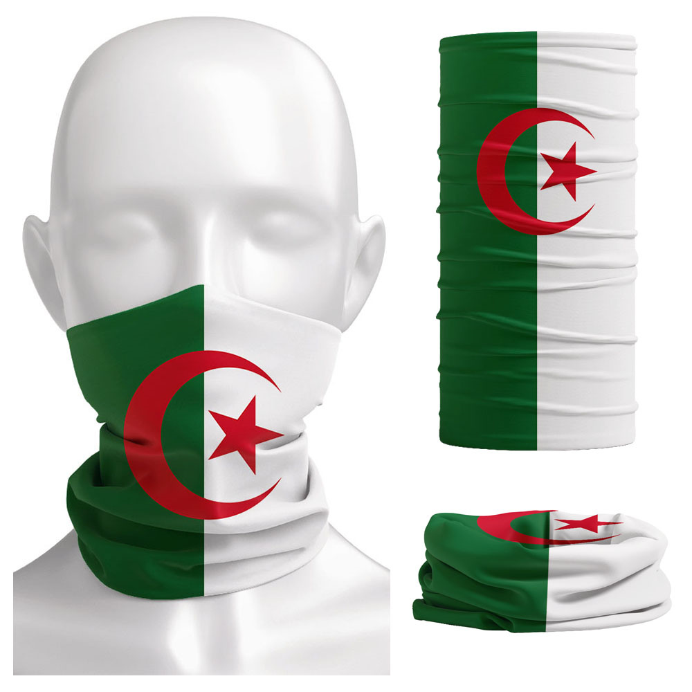 Algeria Flag Printed Bandana H - Cycling Headwear recension och pris