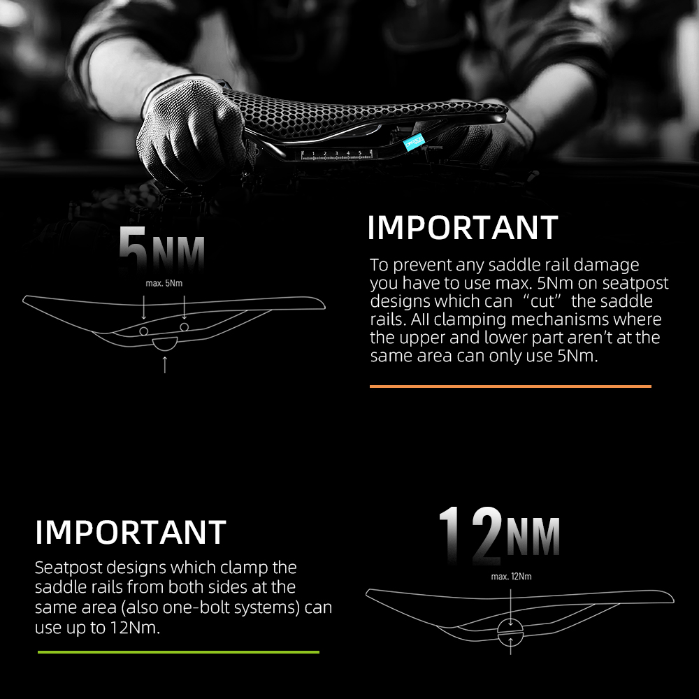 RYET 3D Printed Full Carbon Bi - Carbon Fiber Saddle recension och pris