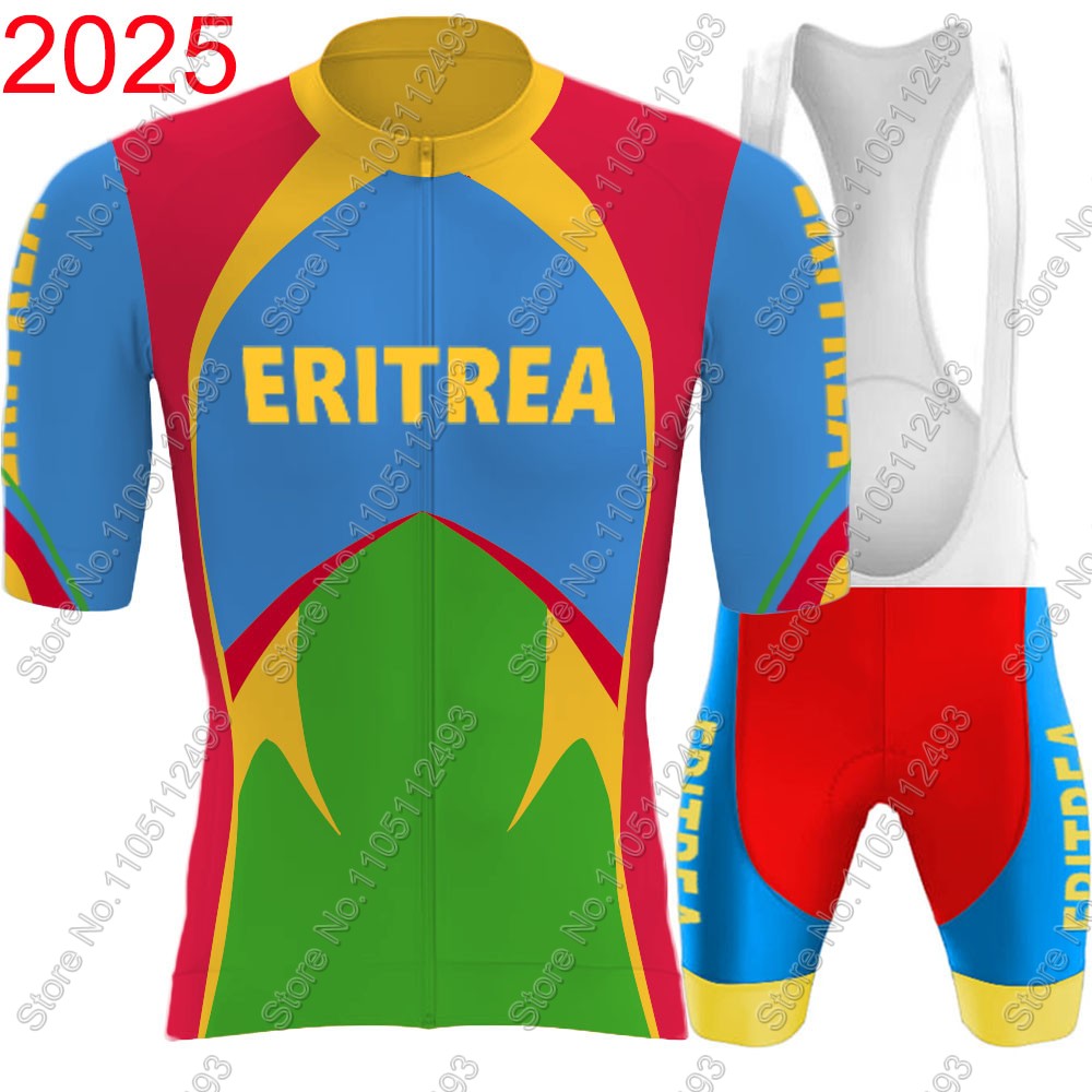 2025 Eritrea National Team Cyc - Cycling Bib Shorts recension och pris
