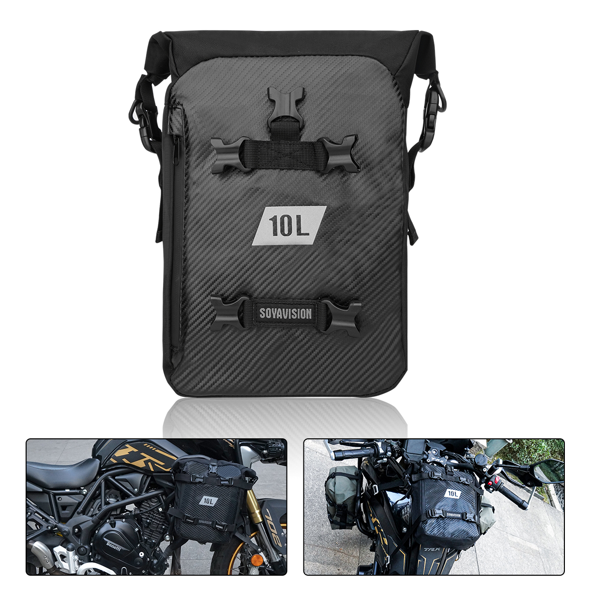 Waterproof Crash Bars Bag Moto - Cycling Backpack recension och pris