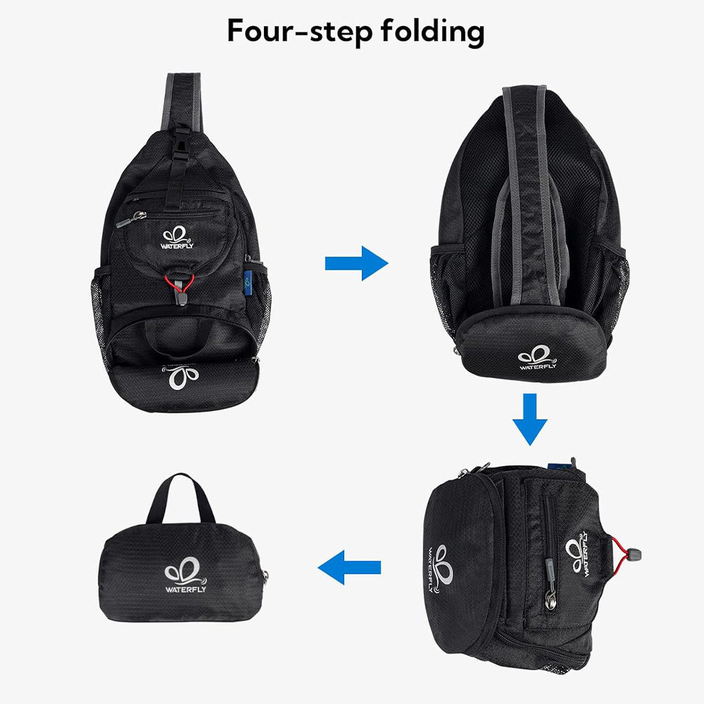 WATERFLY Chest Bag Shoulder Sm - Cycling Backpack recension och pris