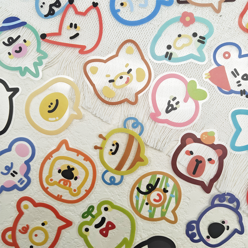 50pcs Colorful Cute Animal Sti - Bicycle Helmet recension och pris