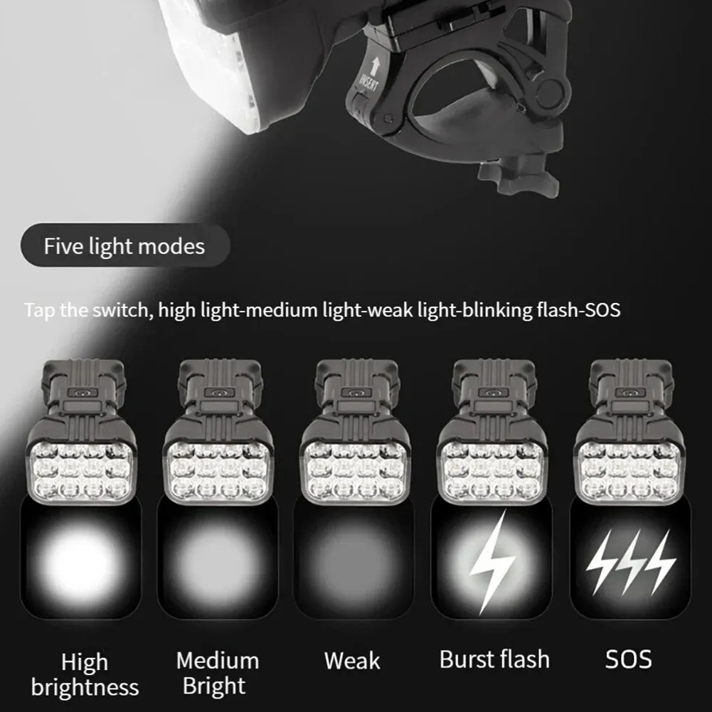 12 LED Bicycle Front Light Rec - Bike Dynamo Light recension och pris