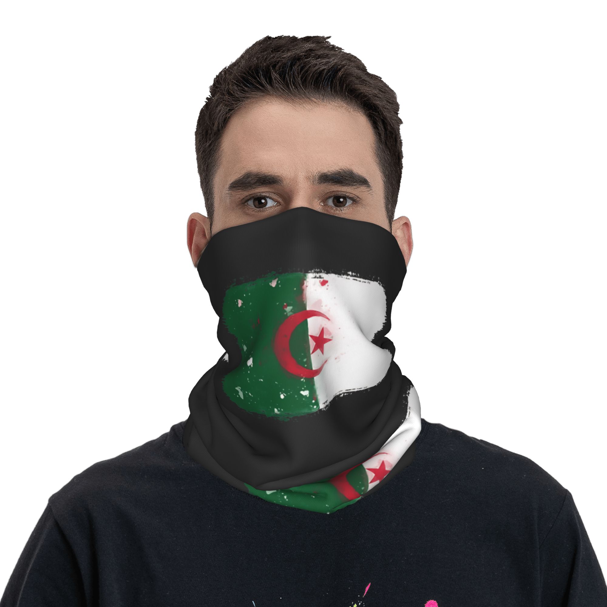 Flag of Algeria Bandana  Retro - Cycling Headwear recension och pris