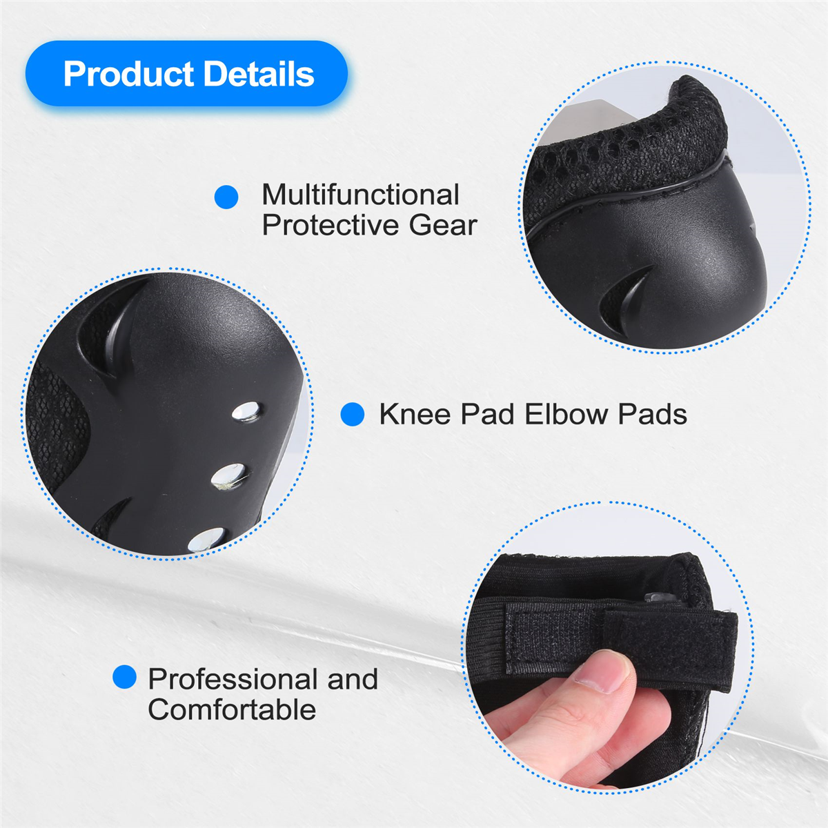 ABAZJ Knee Pad Elbow Pads Guar - Cycling Protective Gear recension och pris