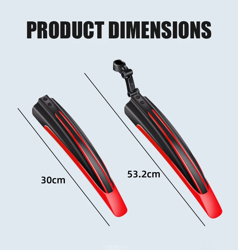 2pcs Bicycle Fenders Splash Fe - Bike Fender Set recension och pris